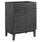 Modway Render 24" Bathroom Vanity Cabinet - Charcoal-7