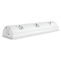 Outsunny Portable Mini Greenhouse - 10' x 3' x 2' - White- 31.5" x 118.1" (80 x 300 cm) mini greenhouse for you to grow plants and vegetables in plenty of spots, especially smaller ones
 