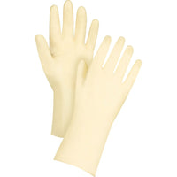 Zenith Safety Canners Gloves, Size Large/9, 12" L, Rubber Latex, 18-Mil, 48 Pack-Cuff Style Rolled