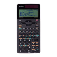 Sharp ELW535XGWH 422 Function 16-Digit Scientific Calculator - White-422 functions, 3 modes: normal, stat, & drill. 8 temporary & 4 definable memory buttons