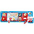 Banana Panda Make-a-Match Puzzle - Fire Truck-Learn Even More About the Solar System and Space Exploration with Big Double-sided Educational Poster - includes more fun facts about space and its researchers and explorers