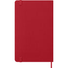Moleskine 2026 Classic 12-Month Hard Cover Weekly Planner - 5" x 8.25" - Scarlet Red-In Case Of Loss' Notice Printed On The Flyleaf