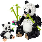 LEGO Creator Wild Animals Panda Family - 626 Pieces-Play out wildlife adventures with 3 different animal scenes