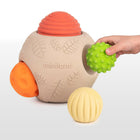 Miniland ECO Big Sensory Ball - 5 Pieces-Designed in striking colours and different textures, the smaller balls fit into the big one