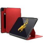 Zugu Case for iPad Air 10.9" (2020/2022) or iPad Air 11" (2024) - Red-Magnetic Folio Case