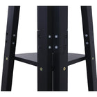 kieragrace Providence Bailey Corner Shelf - Black, 5-Tiered, Matte Finish-Design: the leaning shelf is designed in a contemporary, elegant style with 5 tiers which provides extra storage space for your favorite items