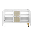 Modway Chaucer 48" Bathroom Vanity Cabinet - White-Assembly Required