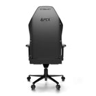 Cybeart Ghost Apex Series Gaming Office Chair - Black-Adjustable built-in lumbar system with dual control knobs to fine-tune both depth and height, ensuring personalized lower-back alignment and lasting posture support