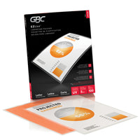 Swingline GBC Clear EZUse LongLife Speed Thermal Laminating Pouches - 5 mil - Letter - 100 Pack-EZUse alignment guides make centreing documents easy and magically disappear after lamination