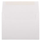 JAM Paper A7 Strathmore Invitation Envelopes - 5.25" x 7.25" - Bright White Linen - 50 Pack-Quantity: 50 envelopes per pack