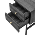 Modway Nexus 47" Office Desk - Black Charcoal-9