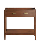 Modway Zaire 36" Bathroom Vanity Cabinet - Walnut-9