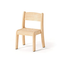 Mitybilt Environ Chair with Seat Height 10" - 10" L x 10" D x 19" H -Solid wood no-screw construction with plastic floor glides