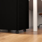 Vinsetto Steel Letter/A4/Legal Filing Cabinet - Black-Just need to assemble wheels