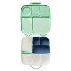b.box Silicone Bento Buddy Lunchbox - Ocean-Bento Buddy turns your lunchbox sandwich / salad section into multiple sections for more flexibility