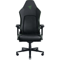 Razer Iskur V2 Gaming Chair - Green-Adaptive lumbar support system allows the chair to adjust according to your body's angle and weight