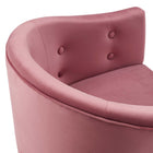 Modway Savour Tufted Counter Stool - Dusty Rose-7