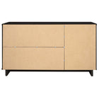 Manhattan Comfort Granville 55.04" Modern Sideboard - Black-30 Day Limited Manufacturer's Warranty