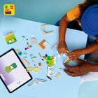 LEGO Friends Animal Vet Clinic-Accessories include a syringe, a thermometer, a clipboard, a saddle and more