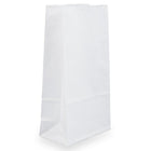 JAM Paper Kraft Lunch Bags - Small - 4.125 x 8 x 2.25 - White - 500 Pack (690KRWHB)-White