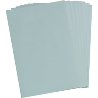Hilroy Scratch Pads - 4" x 6" - White - 10 Pack-Gummed at top