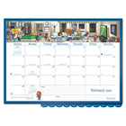 MotherWord 2026-2027 Deluxe Ultimate Family Fridge Calendar - 13-1/2" H x 18" W - English-English only