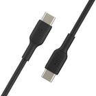 Belkin USB-C to USB-C Cable - 1 m - Black -CHARGE, SYNC, AND CONNECT: Charge your USB-C devices, sync music or photos to a laptop, and transfer data from any USB-A port with these reliable USB-C cables that you can use at home, work, or on the go
