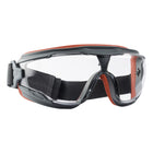 3M Anti-Fog Safety Goggle - Grey & Red Frame-Scratch and impact-resistant lenses
