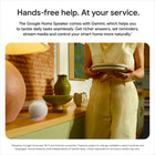 Google Home Speaker - Hazel-With a Google Home Premium subscription, it can detect unusual sounds, like glass breaking or your smoke alarm going off, and send an alert