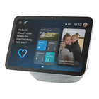 Amazon Echo Show 8  Smart Hub with 8.7" Display includes Alexa+ Early Access - Glacier White-Content sounds incredible: Stream music or watch shows on Prime Video, Netflix, and more. All with room-filling spatial audio, crisper vocals, wider sound stage, and up to 2x bass versus Echo Show 8 (2023 release)