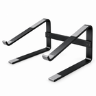SHOPPINGALL Ergonomic Laptops Elevator for 11 to 17 Inches Notebook Computer - SA-LS5 - Black-[High-Quality Construction] Crafted from high-grade aluminum alloy, the SA-LS5 ensures both durability and a sleek appearance suitable for any desk setup.