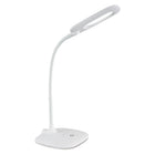 OttLite Flexible Soft Touch LED Desk Lamp - Clearsun - White-Proprietary exclusive OttLite ClearSun LED - reduces eyestrain by 51%