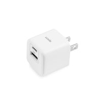 LOGiiX Power Cube Mini 30W Duo (2024) - White-The Power Cube 30 Mini Duo is our most versatile 30W fast charging wall adapter