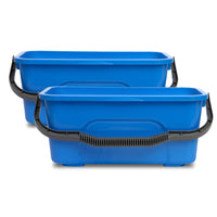 Gritt Commercial Window & General Cleaning Bucket - 11.4 L - 2 Pack-Holds up to 3 gallons of liquid