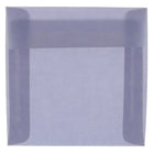 JAM Paper Square Translucent Vellum Invitation Envelopes - 8.5" x 8.5" - Wisteria Purple - 25 Pack (1592157)-Color: Wisteria Purple 