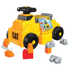 MEGA Bloks Cat Build 'N Play Ride-On Building Set-Ideal for ages 1 to 3, and endorsed by Fisher-Price, First Builders blocks are the perfect fit for little hands, designed to develop gross and fine motor skills
