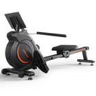 Yosuda 90 Magnetic Rowing Machine-LCD monitor displays six key metrics to help you monitor your progress and stay motivated