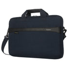 Targus GeoLite EcoSmart 15-16" Essential Slim Brief Topload - Navy-Thin-profile design with water-resistant fabric