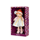 Kaloo Tendresse Valentine K Doll - Large-Powder pink top and starry skirt make her a star performer.