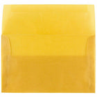JAM Paper A10 Translucent Vellum Invitation Envelopes - 6" x 9.5" - Gold - 25 Pack (PACV867)-Quantity: 25 envelopes per pack