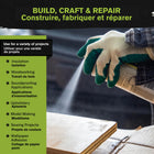 Alien Spray Multi-Purpose Adhesive Spray-Wide Material Compatibility: Bonds seamlessly with rubber, plastic, metal, paper, leather, cardboard, wood, fabric, glass, and more, providing versatility for various applications.