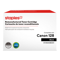 TRU RED Canon 128 Remanufactured Toner Cartridge - Standard Yield - Black-Black