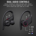 Beats by Dre Powerbeats Pro Wireless Bluetooth Earphones - Black-Adjustable, secure-fit earhooks for lightweight comfort and stability