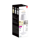 Xtricity Lucie Portable LED Touch Table Lamp - White-Touch activation for easy operation