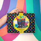 Art 101 Doodle & Draw - 60-Piece Art Set-Our improved formula pastels are creamy and pigmented, making it easy for you to shade and blend the colors to create depth and dimension.