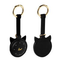 Laut Lollipop Salem for Apple Airtag - Black-Hey there are all you cool cats and kittens, this AirTag case is for you!