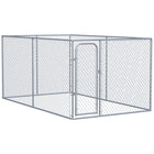 PawHut Dog Exercise Pen Enclosure - 99 sq. ft. - Silver-Ample room with 99 sq. ft. for a large, spacious enclosure 