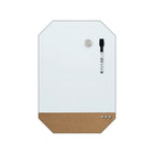 Quartet Magnetic Dry Erase Combination Board - 11" x 16" - Frameless-3-IN-1: Jot down your to-do lists, securely pin notes, photos, and papers on the cork surface using the included push pins, or attach items with the magnet on the magnetic surface.