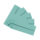 JAM Paper #10 Business Envelopes, 4 1/8 x 9.5, Aqua Blue, 100 Pack (1523976g)-Closure: Gummed