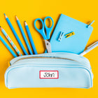 Avery 40706 No-Iron Fabric Name Labels - 3/4" x 1-3/4" - Rainbow Border - 24 Pack-Great for use in daycares and schools
